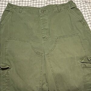 Universal Thread Women's Olive Straight Leg Pants